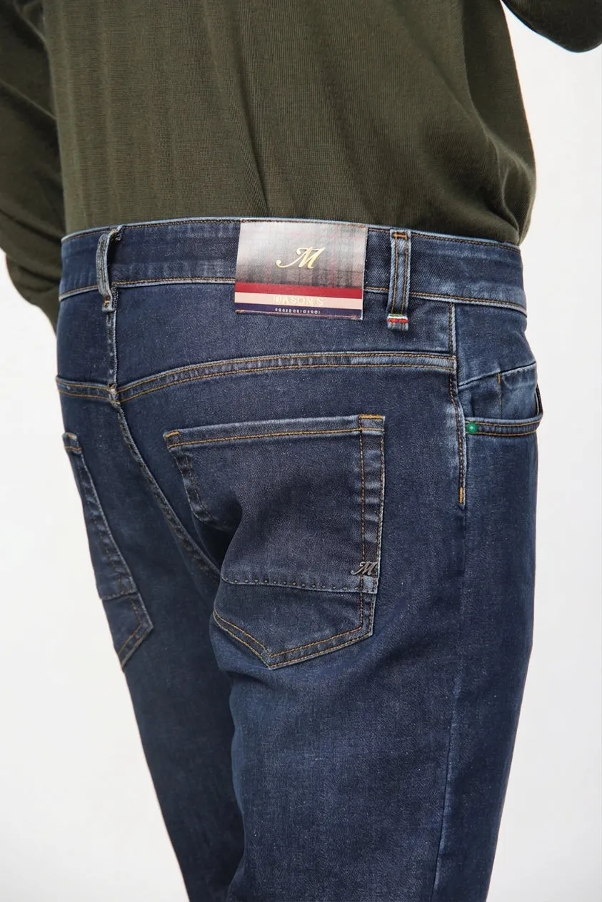 Mason's Harris jeans slim blå Prince of Wales