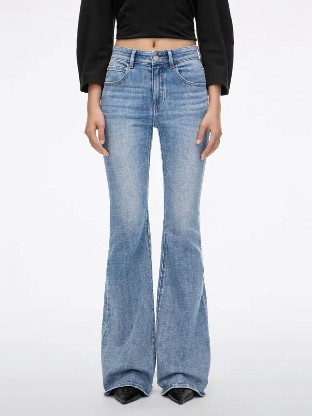 Miss Sixty 6M3JJ2451AF20 flare jeans lyseblå stretch 30"