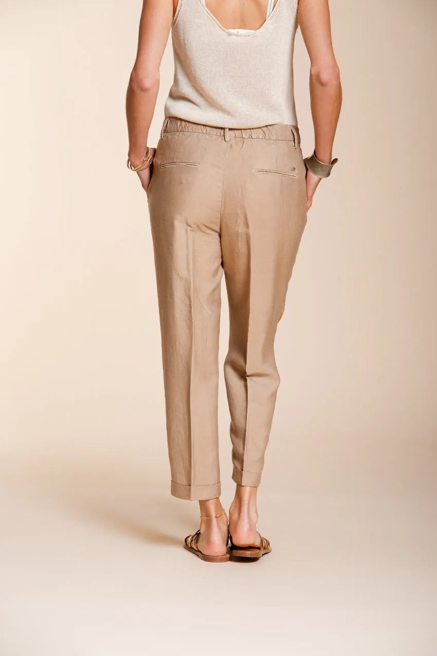 Mason's Linda Summer chinobukser relaxed beige hør