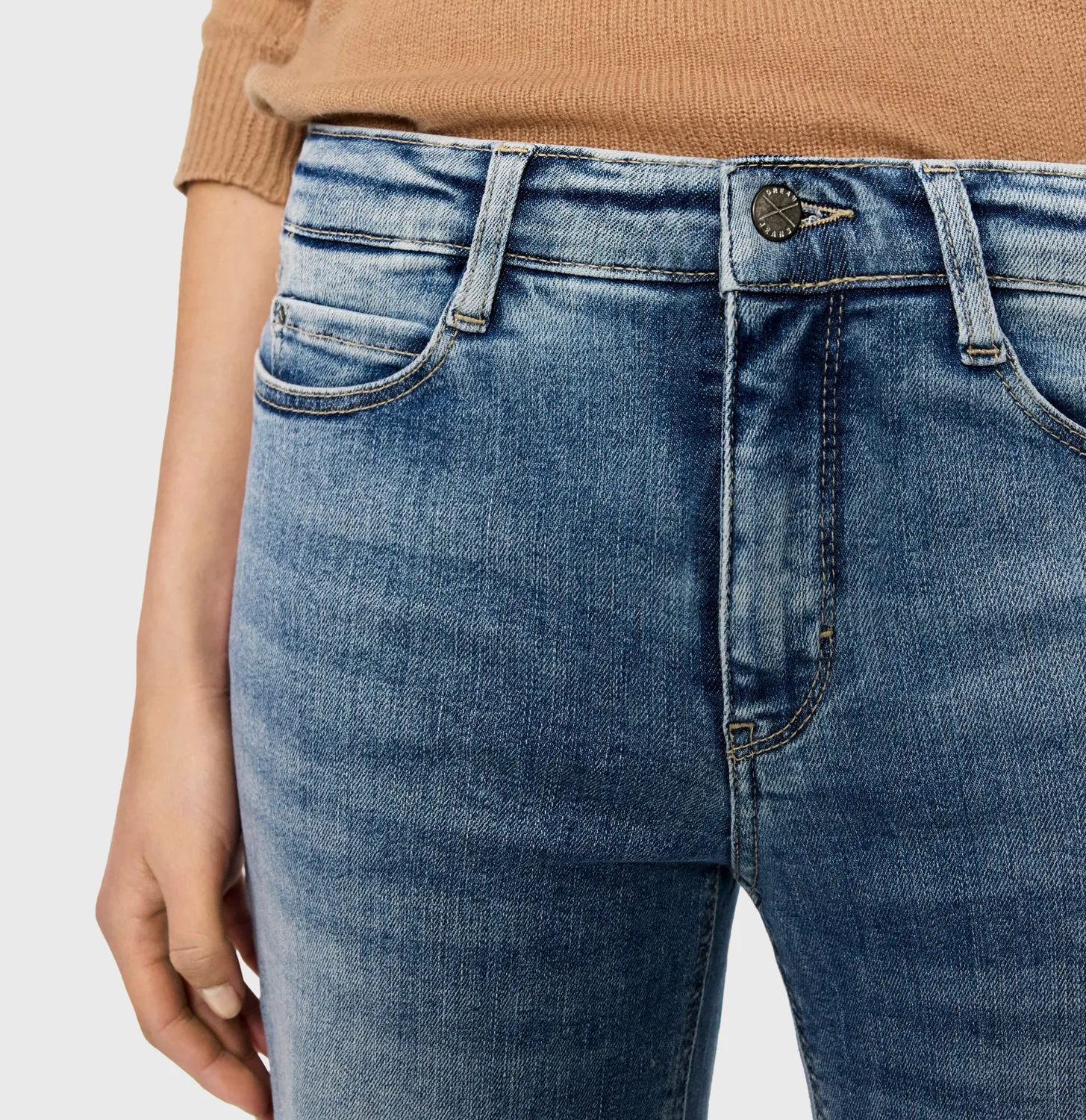 MAC Dream Wide 5439 jeans blå wide fit