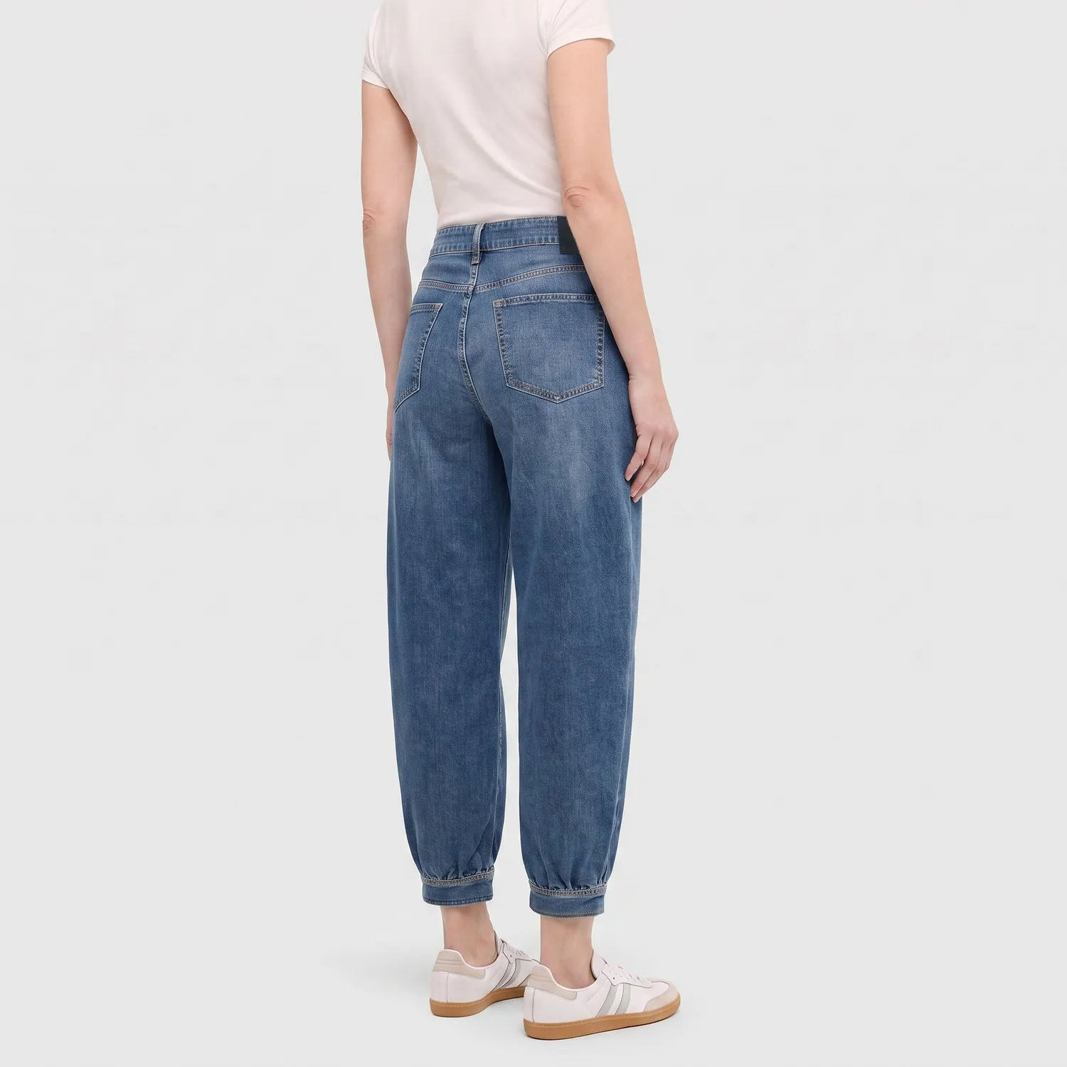 MAC Balloon jeans mellemblå barrel fit