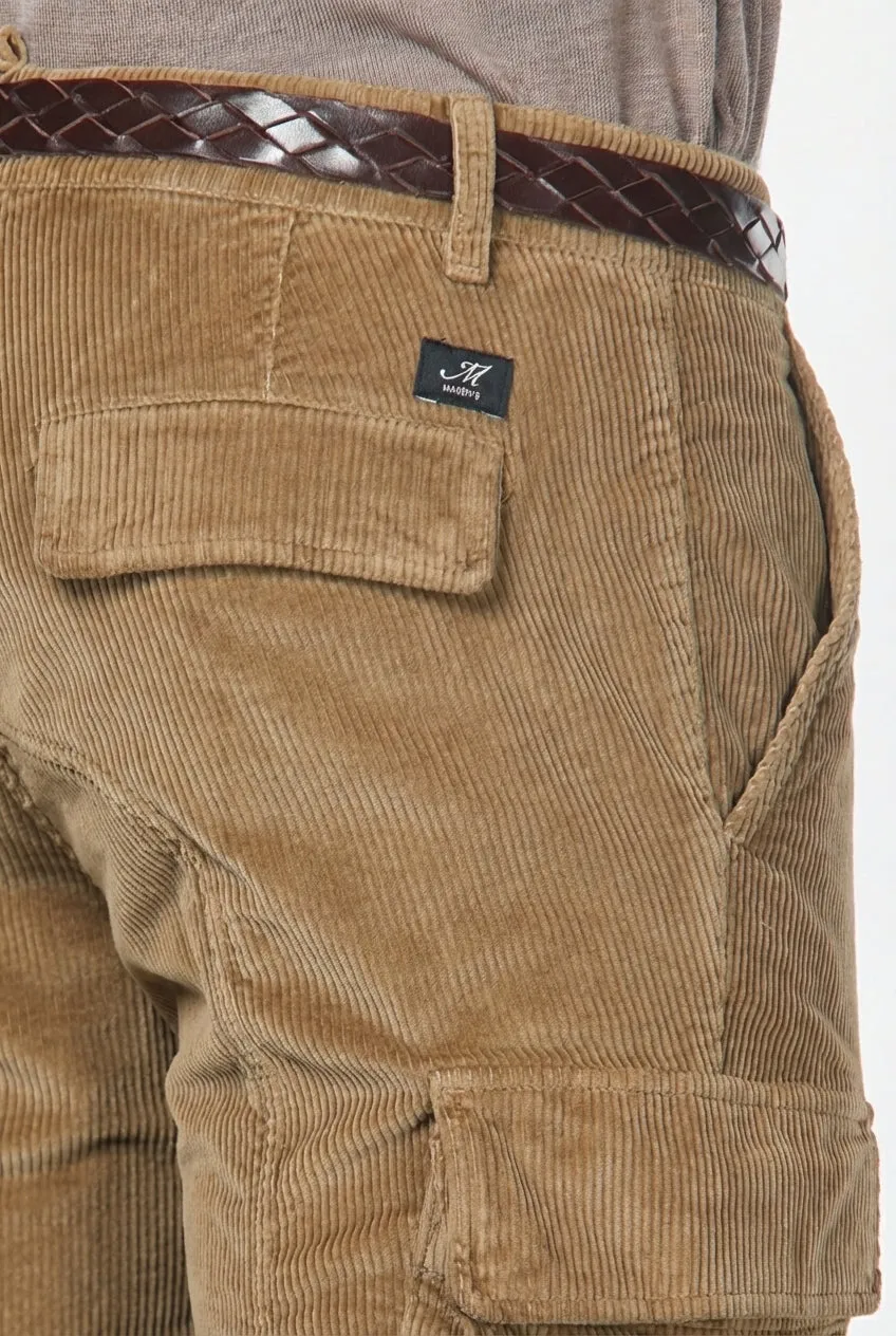 Mason's Chile cargobukser camel fløjl extra slim