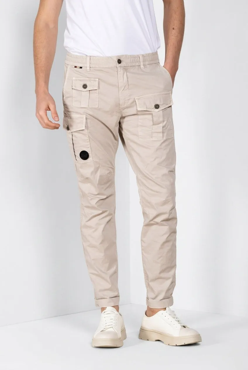 Mason's George Coolpocket cargojogger carrot beige stretch