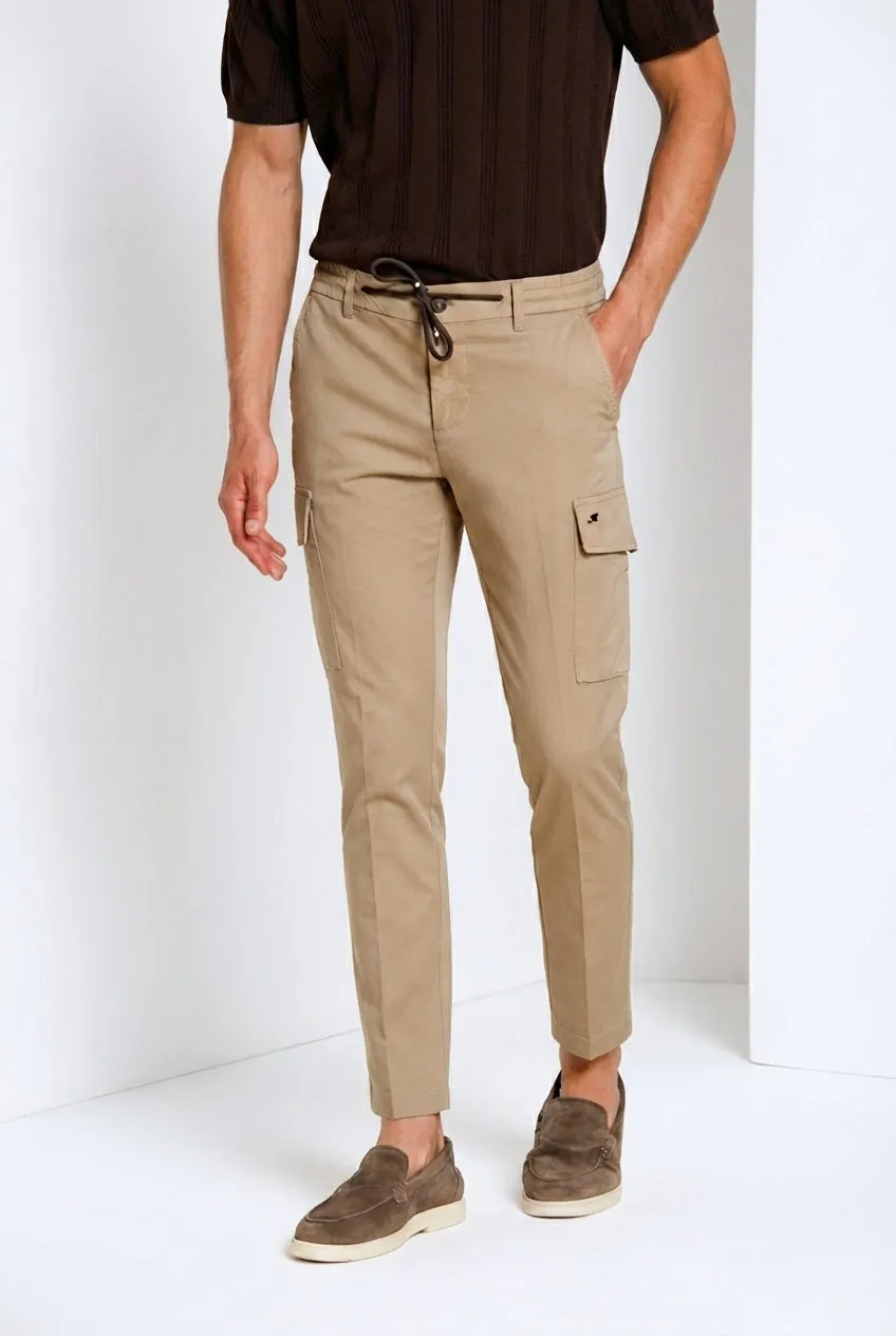Mason's Chile Jogger cargobukser kaki extra slim