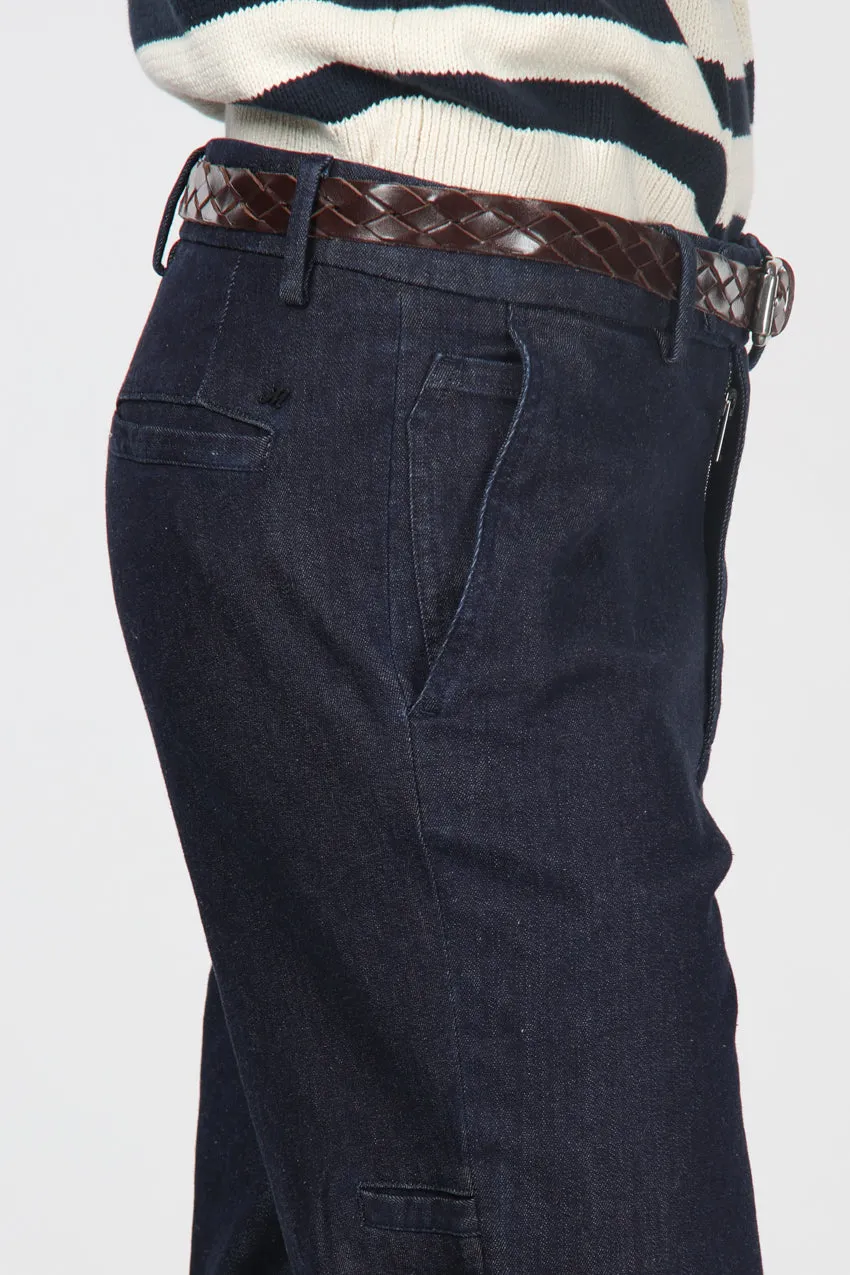 Mason's Madison chinobukser navy denim carrot fit
