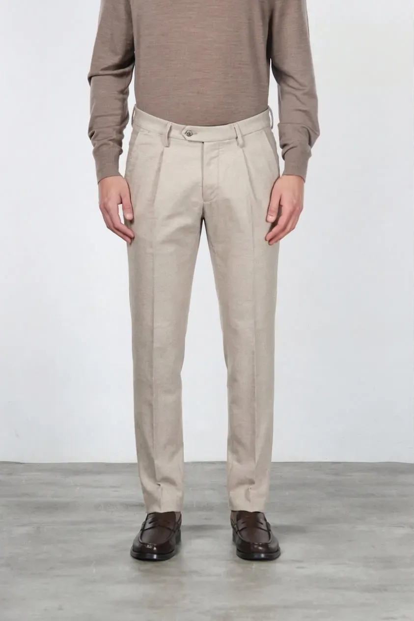 Mason's Torino City chinobukser beige diagonal slim