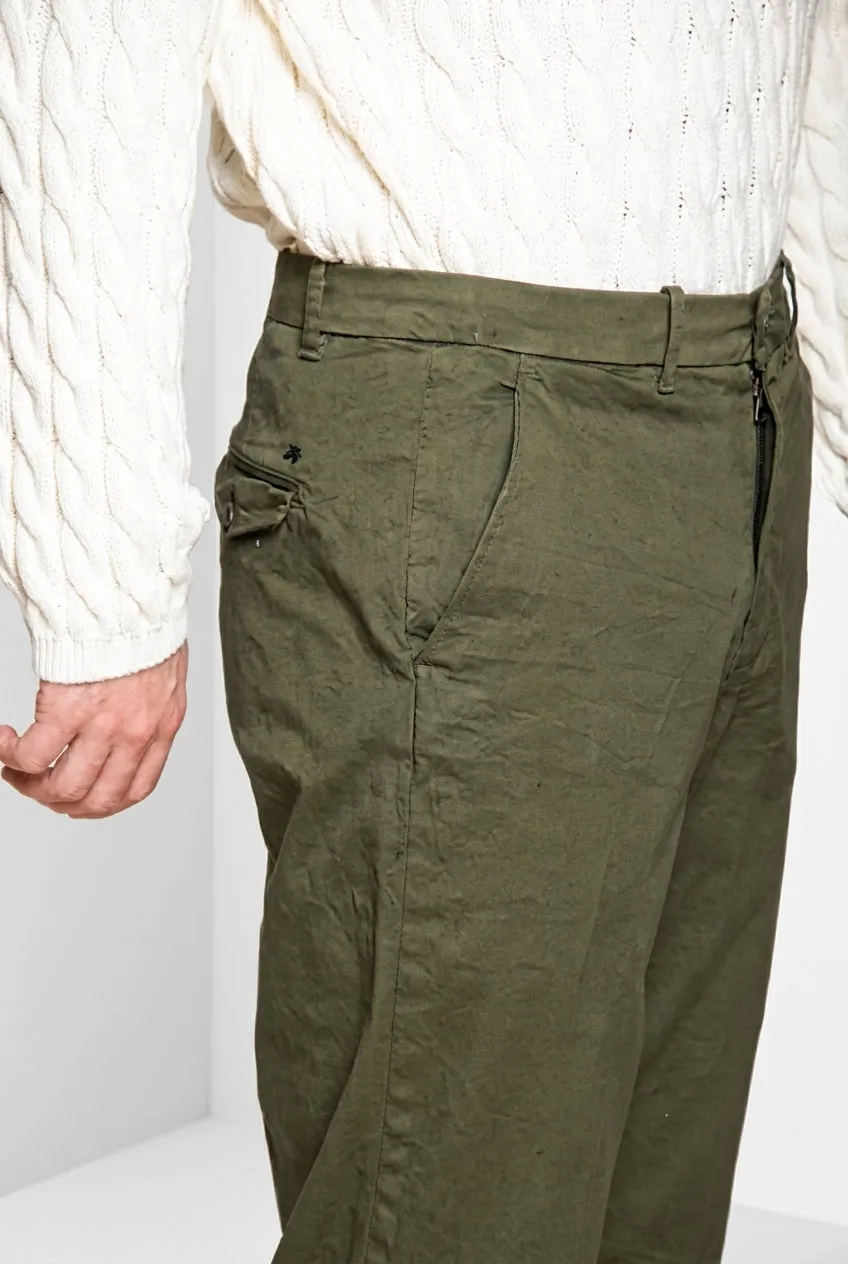 Mason's Chinos chinos oliven relaxed gabardine