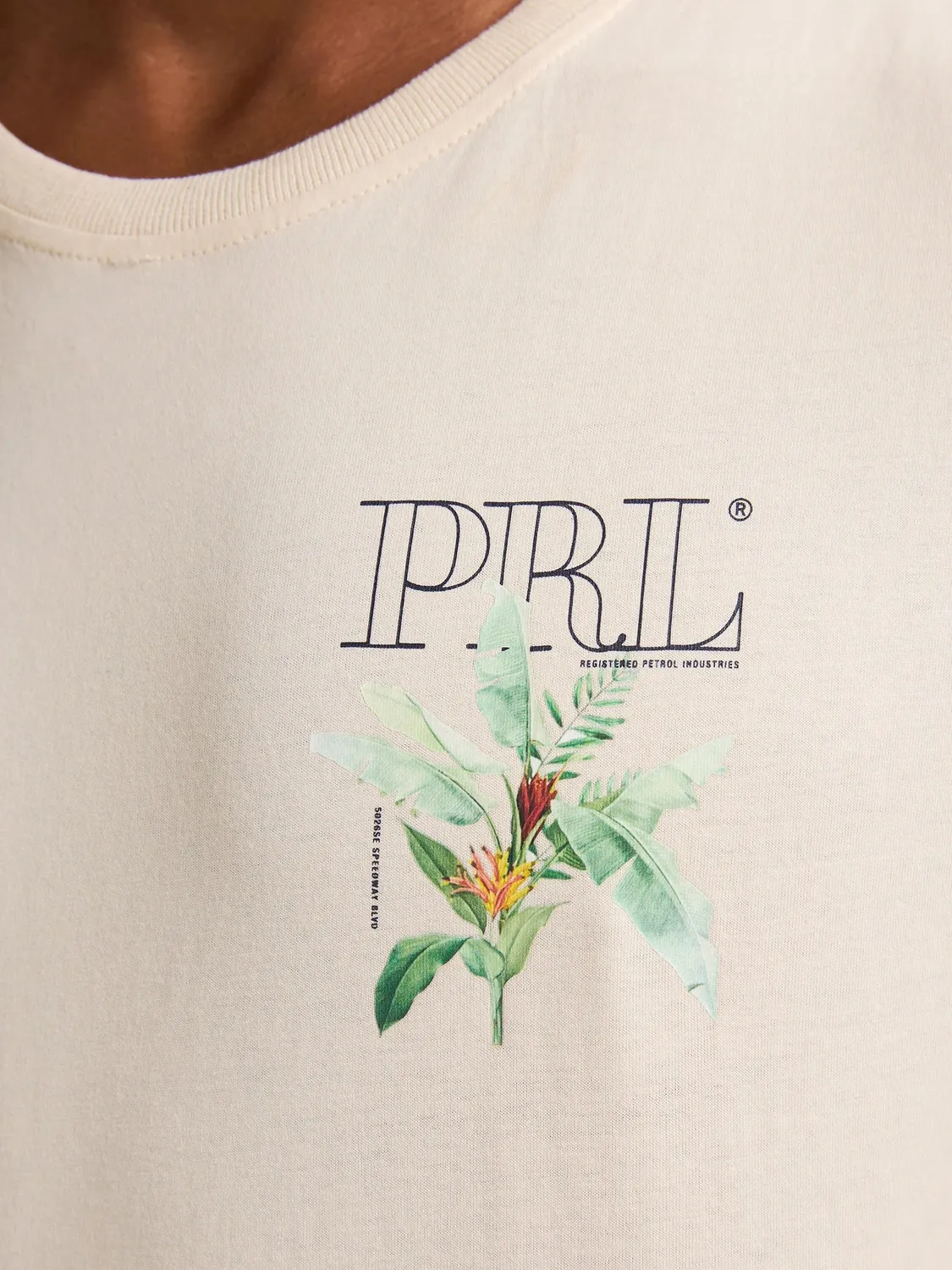 Petrol Industries Nauticalwalk t-shirt seashell bomuld