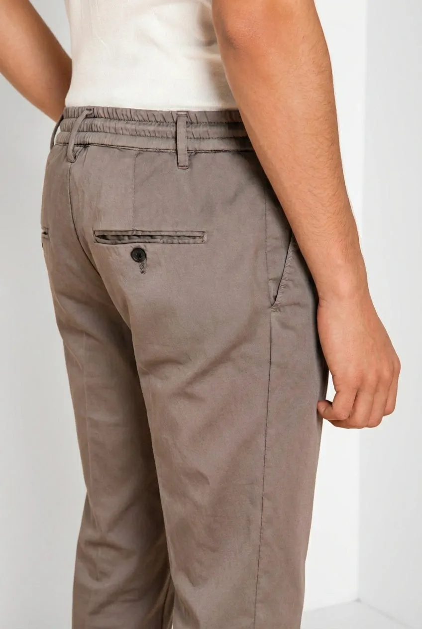 Mason's Milano Jogger Travel chino herre mørkegrå slim