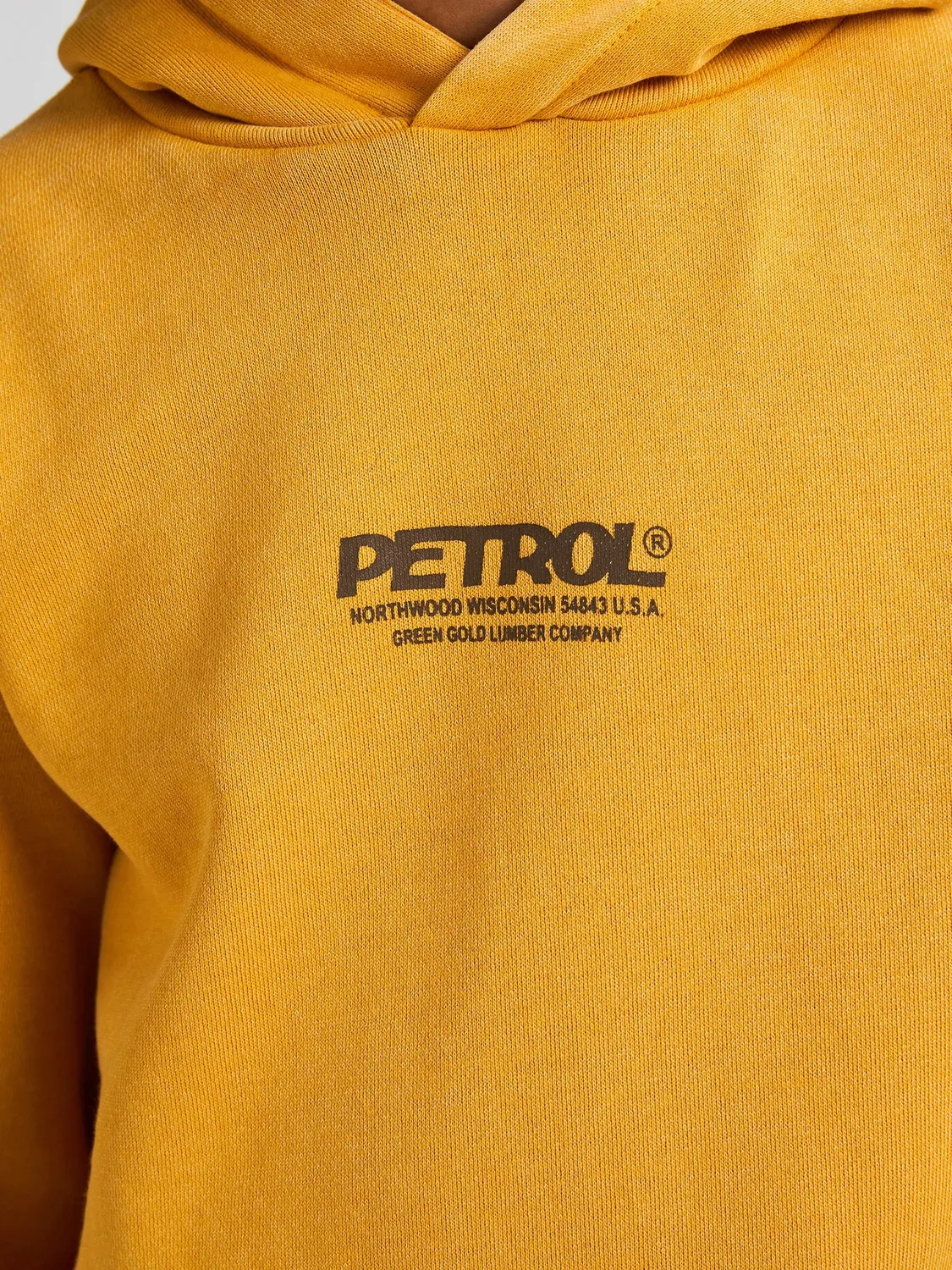 Petrol Industries Klamath hoodie drenge bomuld sunflower