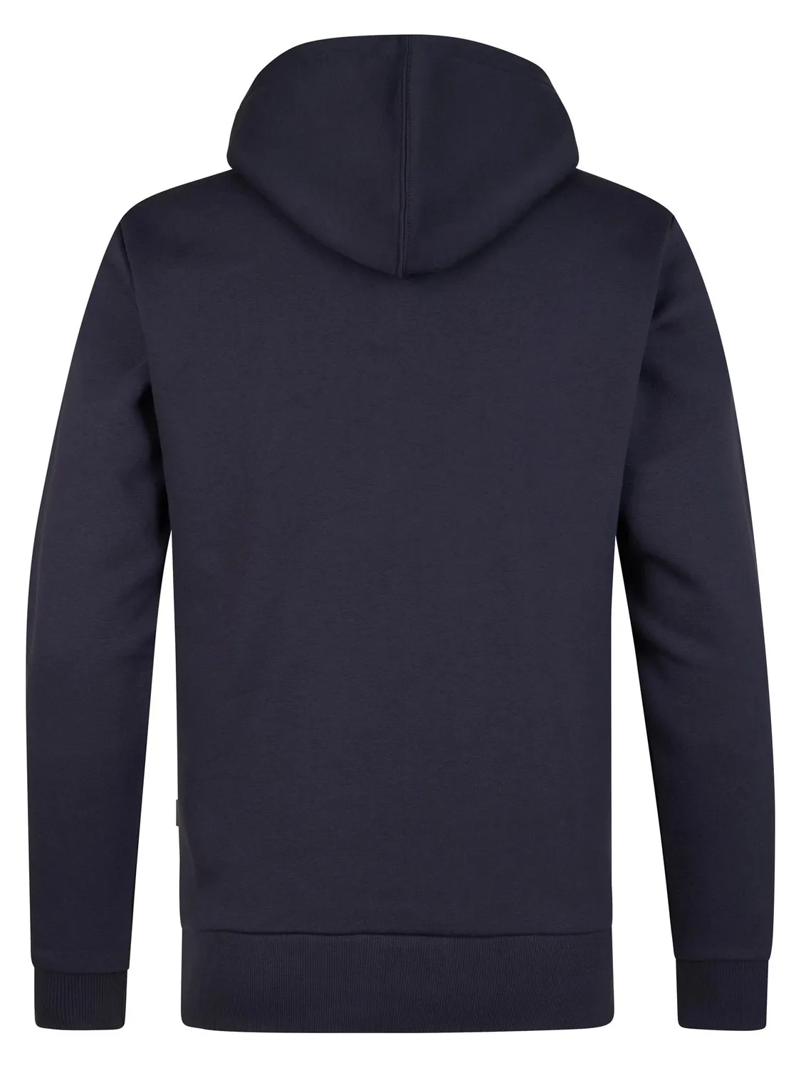 Petrol Industries Redwood hoodie Royal Navy børstet bomuld