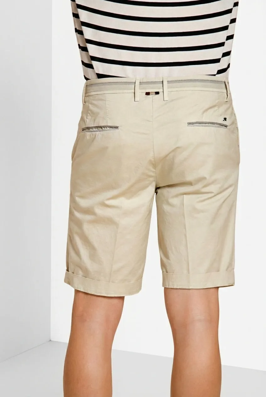 Mason's Torino City bermudashorts sand stretch