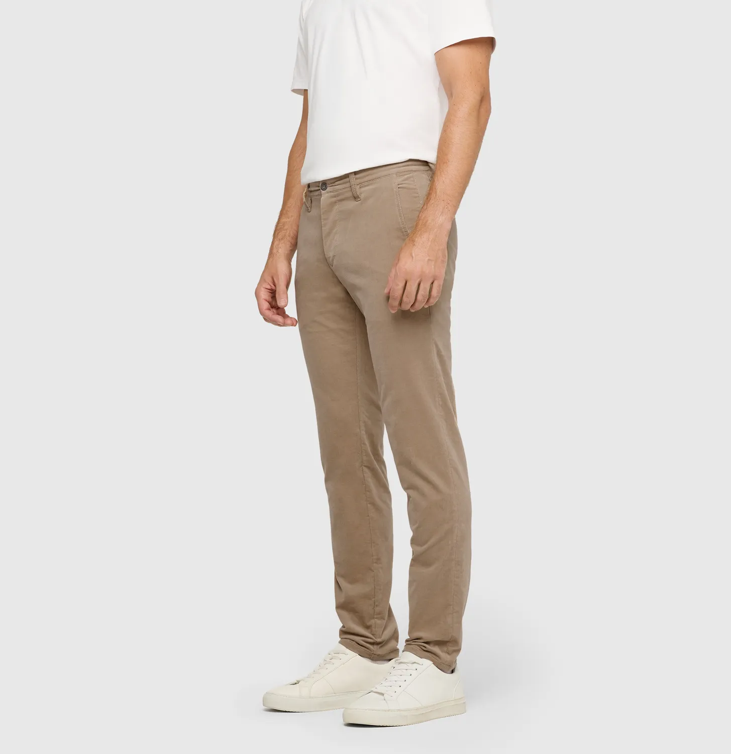 MAC Driver Pants 6351 cordbukser brun regular fit