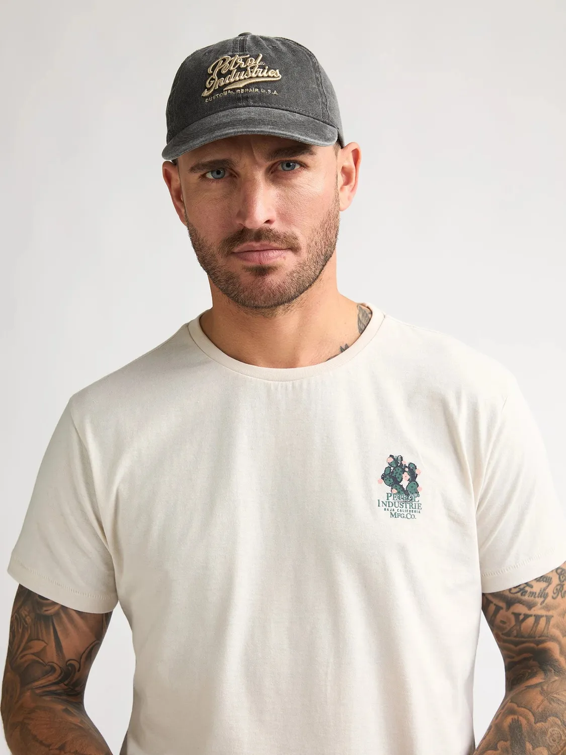 Petrol Industries Piedra t-shirt Seashell økologisk