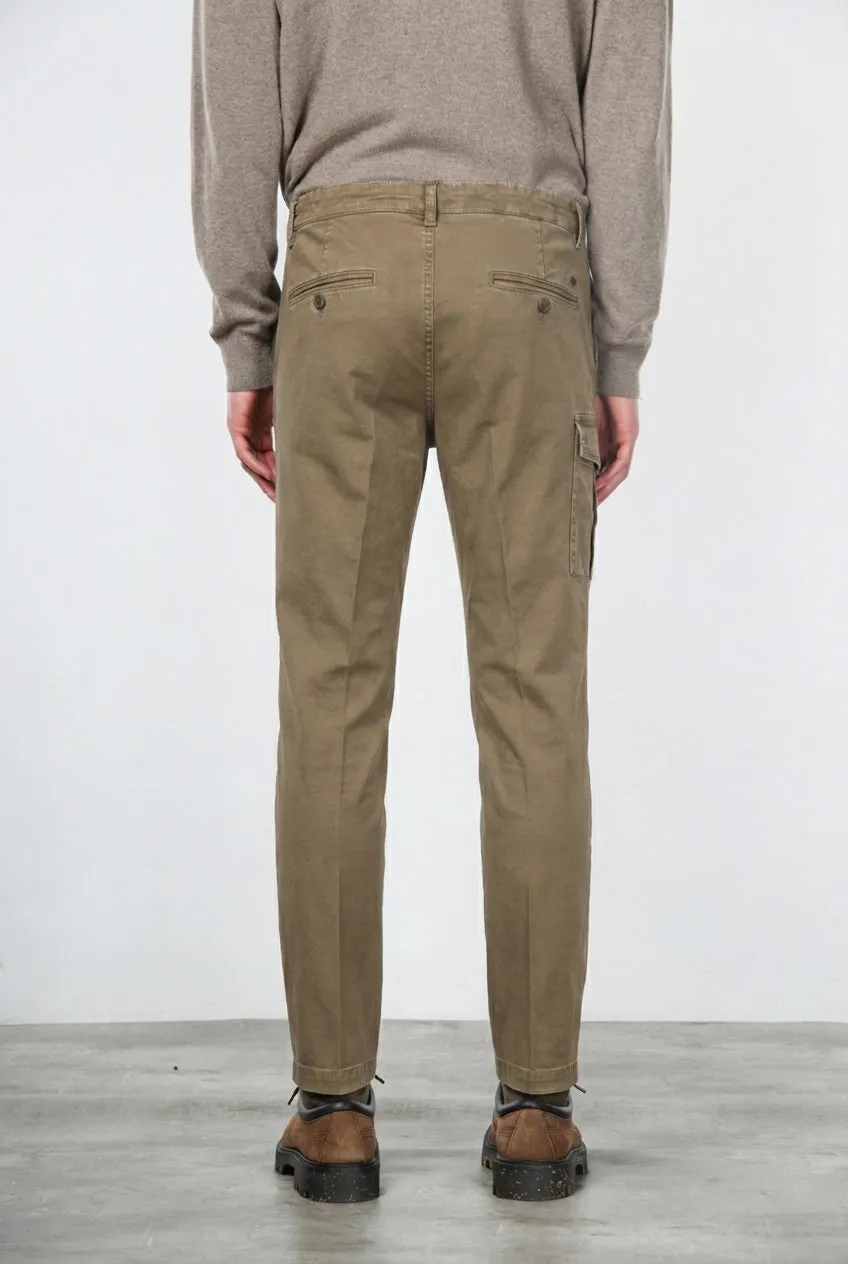 Mason's George Coolpocket cargobukser taupe carrot fit