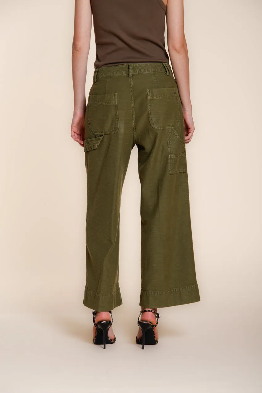 Mason's Dallas Wide cargobukser dame salvie straight
