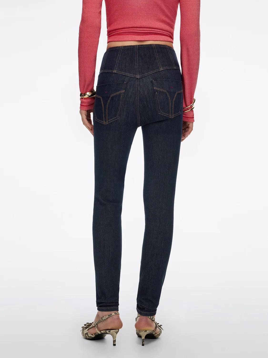 Miss Sixty Glenda Plus 5 skinny jeans mørkeblå