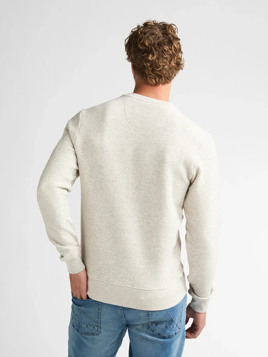 Petrol Industries Ironwall sweater rund hals bomuldsmix