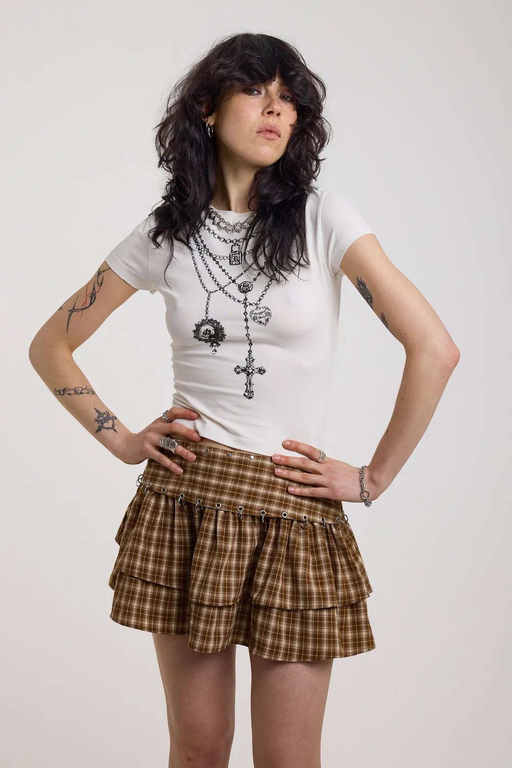 The Ragged Priest Pendant Baby T-shirt hvid grafisk