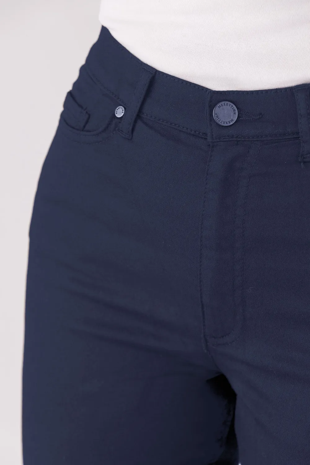 Merrytime Emma Super Slim jeans blå superstræk