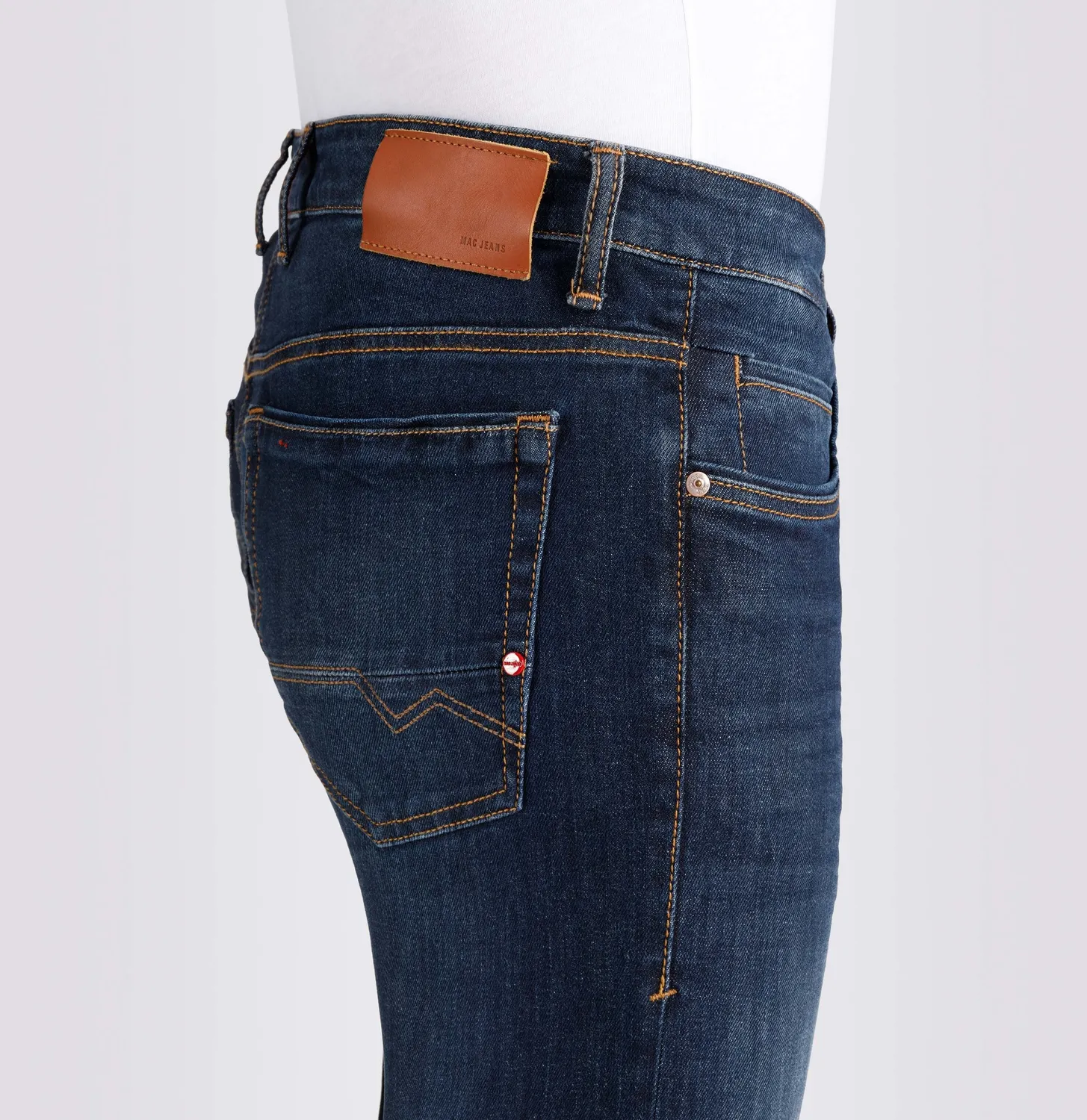 MAC Arne Pipe 0517-00-1973L jeans mørkeblå modern fit