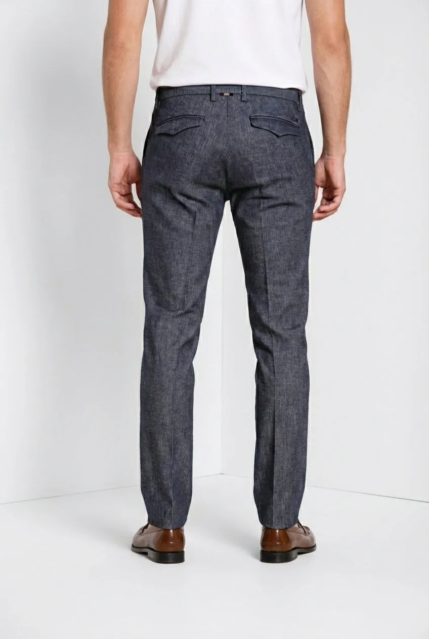 Mason's Milano chino bukser mørkeblå denim extra slim