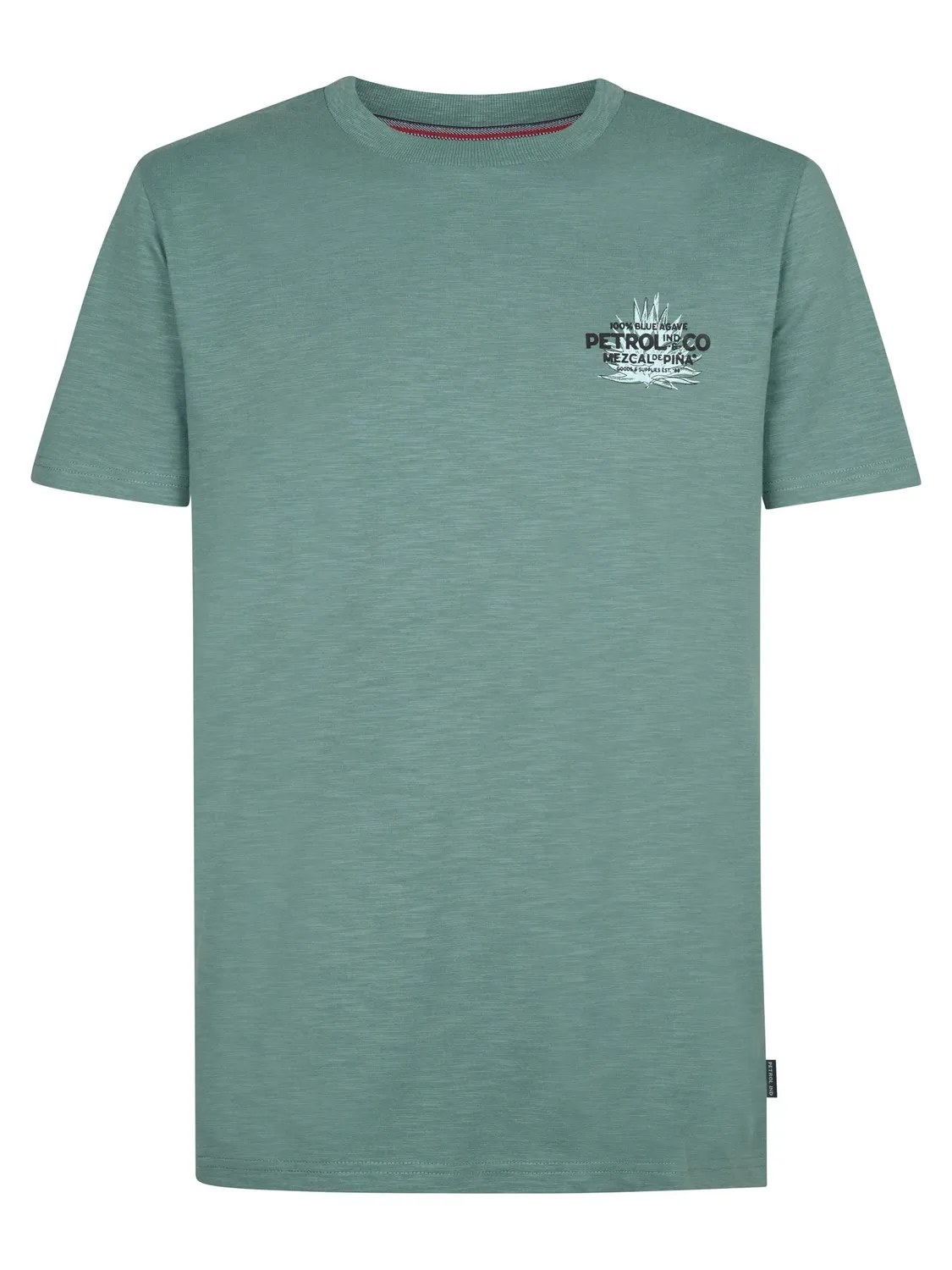Petrol Industries FuegoSur T-shirt herre rygprint grøn