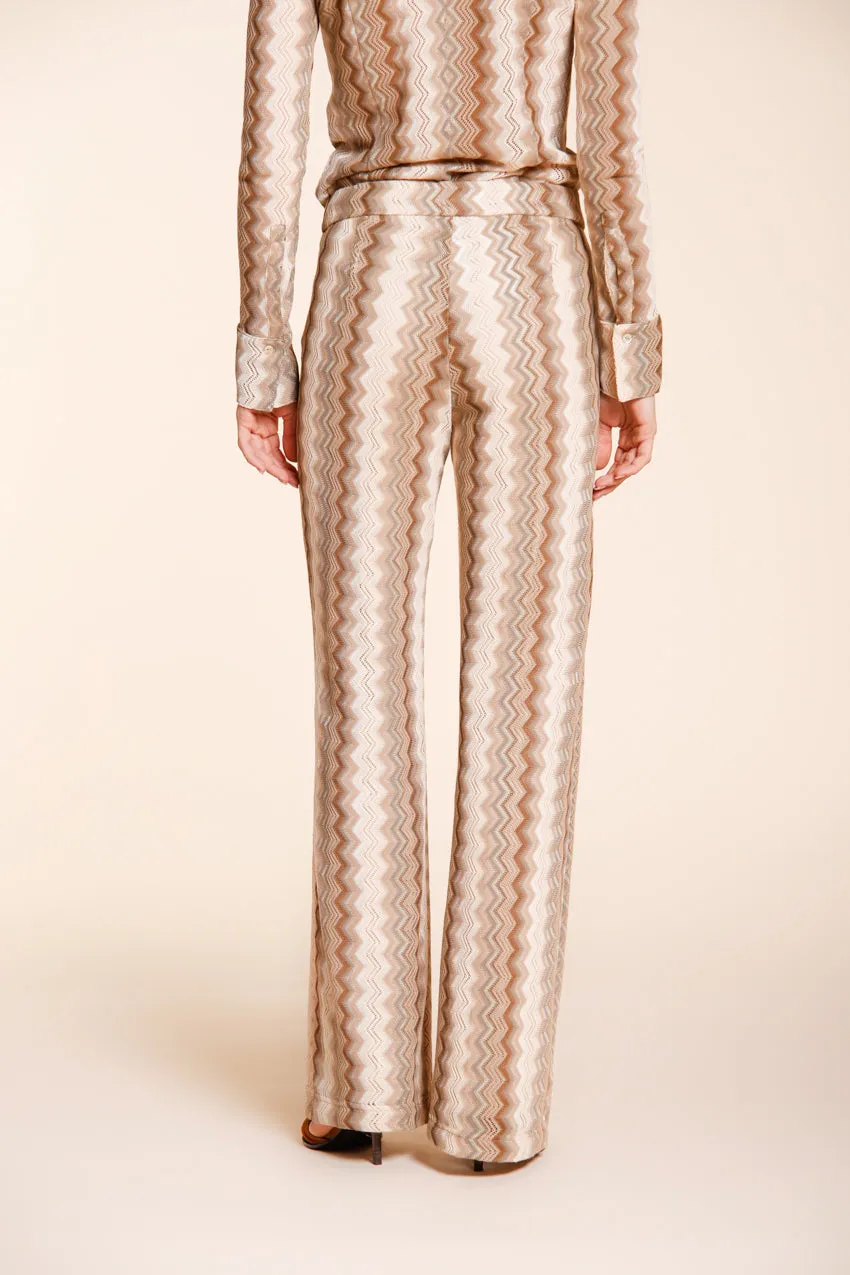 Mason's Easy Straight jogger beige straight dame