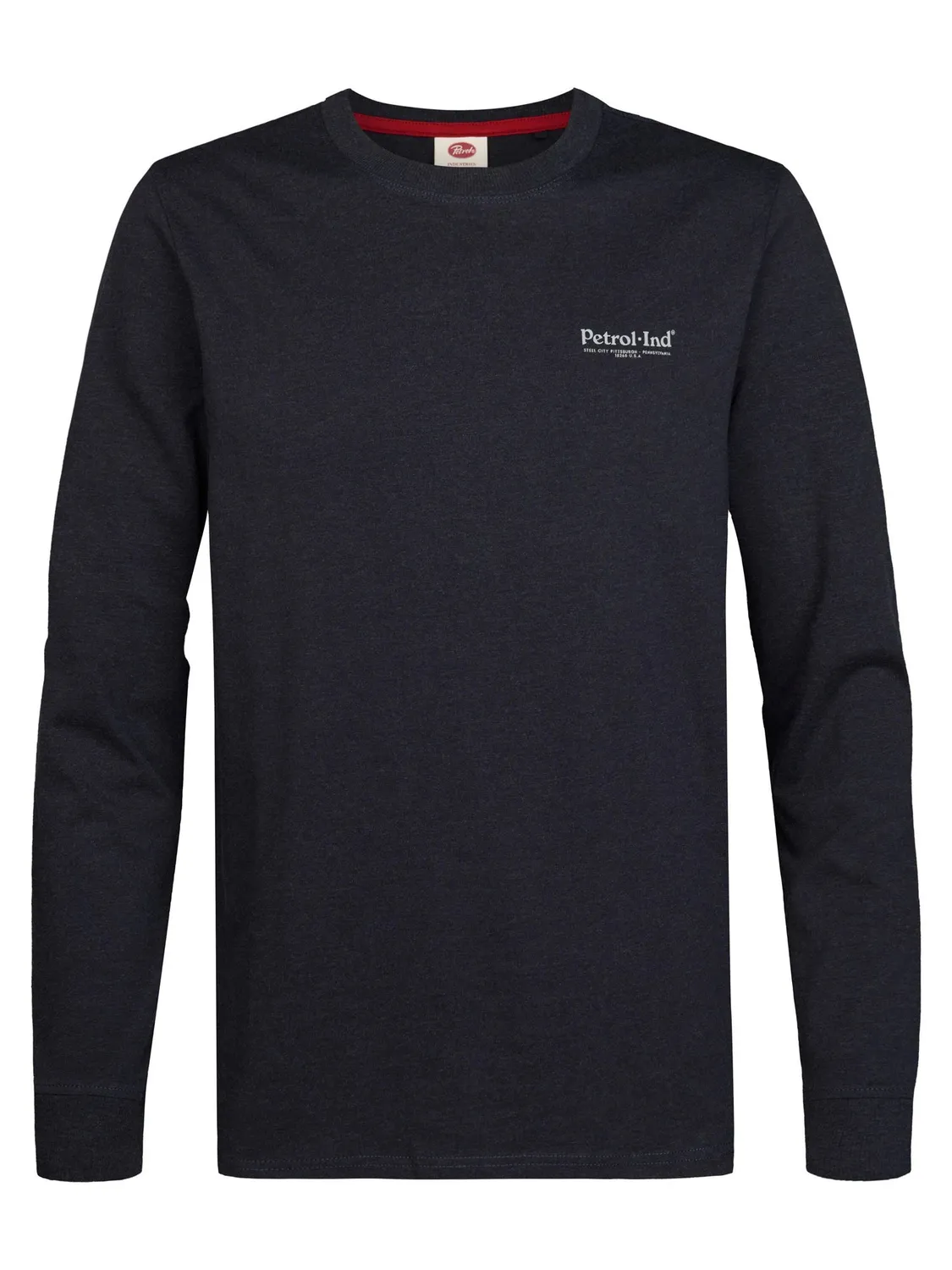 Petrol Industries Porter langærmet t-shirt brystprint