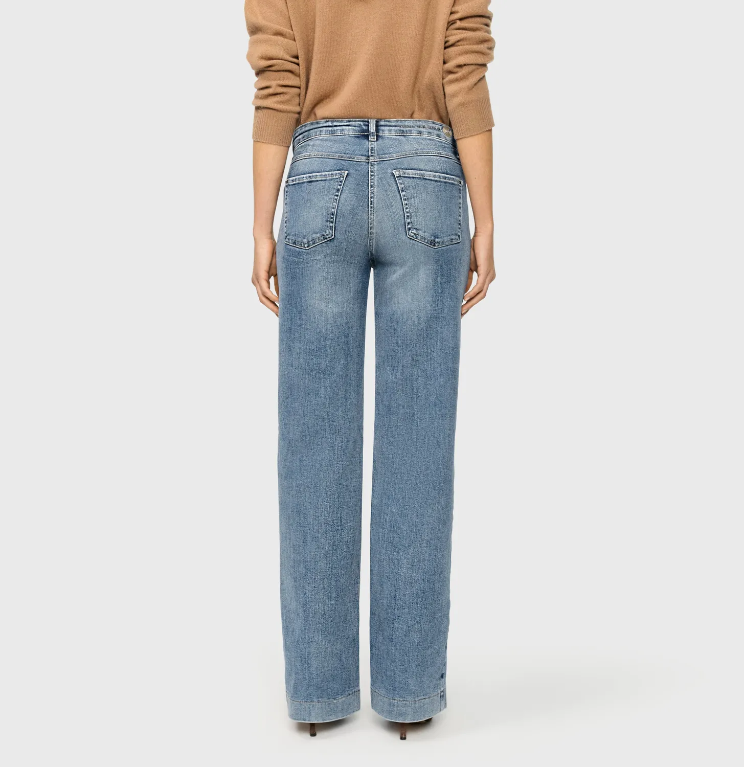 MAC Dream Wide 5439 jeans blå wide fit