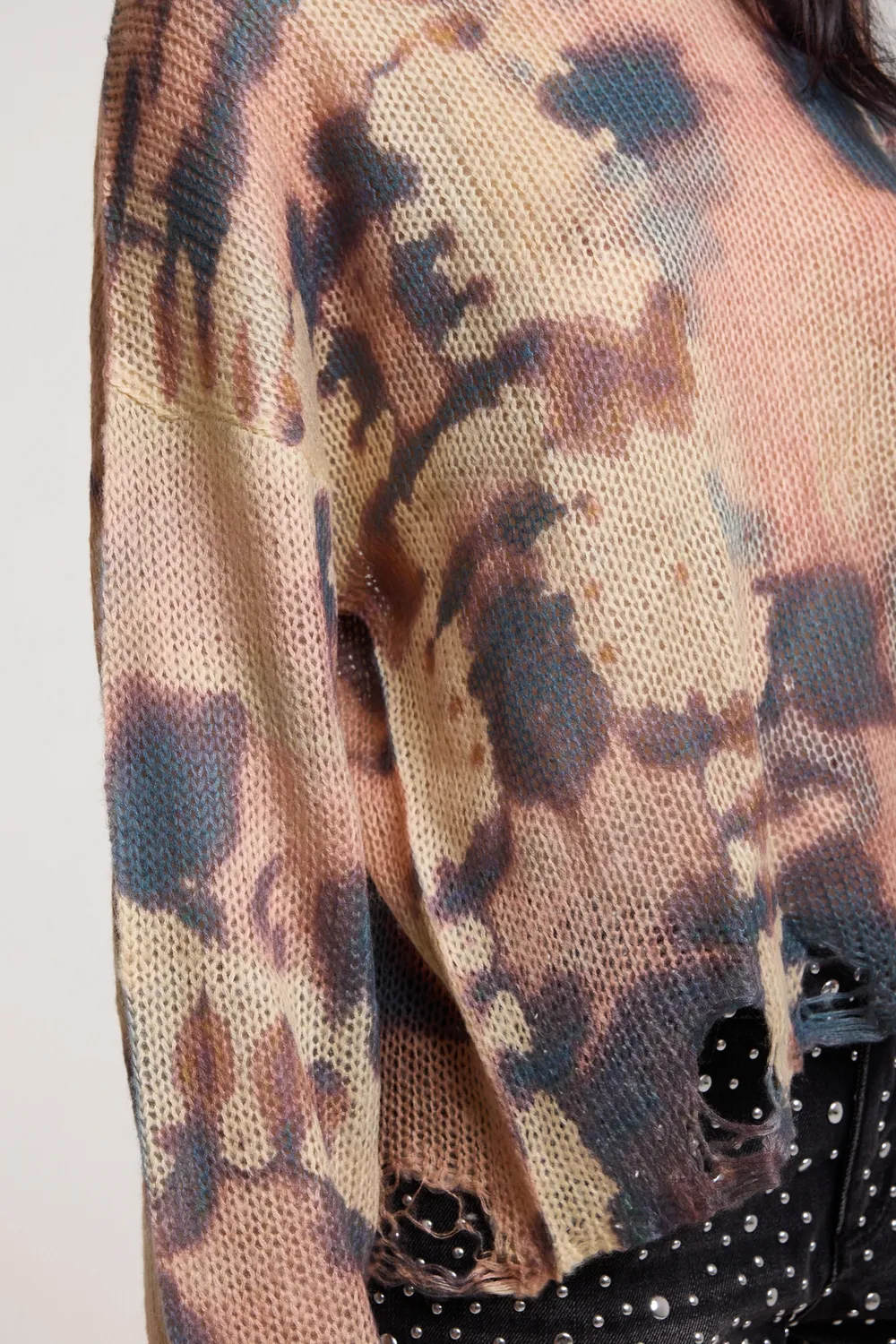 The Ragged Priest Tint Pastel Camo striktrøje str. S pastel