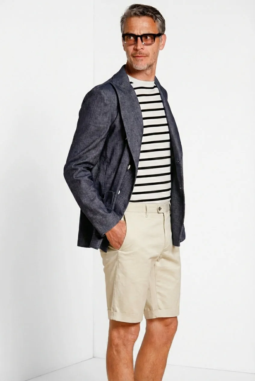 Mason's Torino City bermudashorts sand stretch