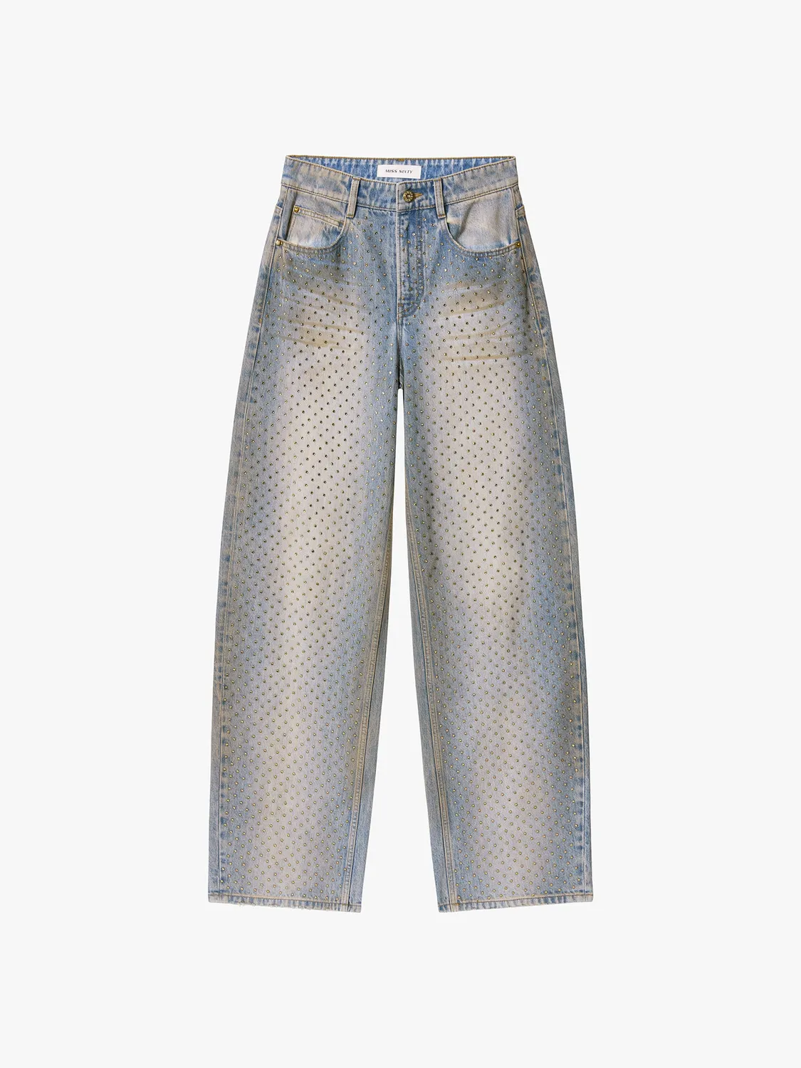 Miss Sixty Atelier 6M3JJ11600W07 jeans retro blue med rhinsten