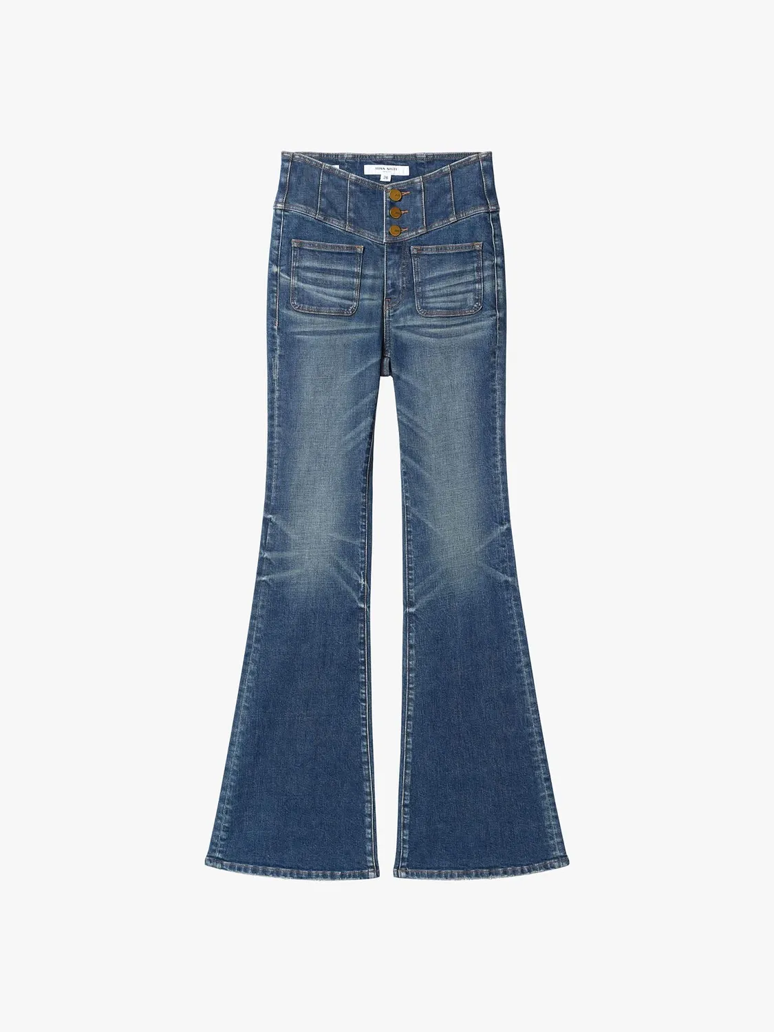 Miss Sixty Glenda Plus 5 flare jeans mørkeblå