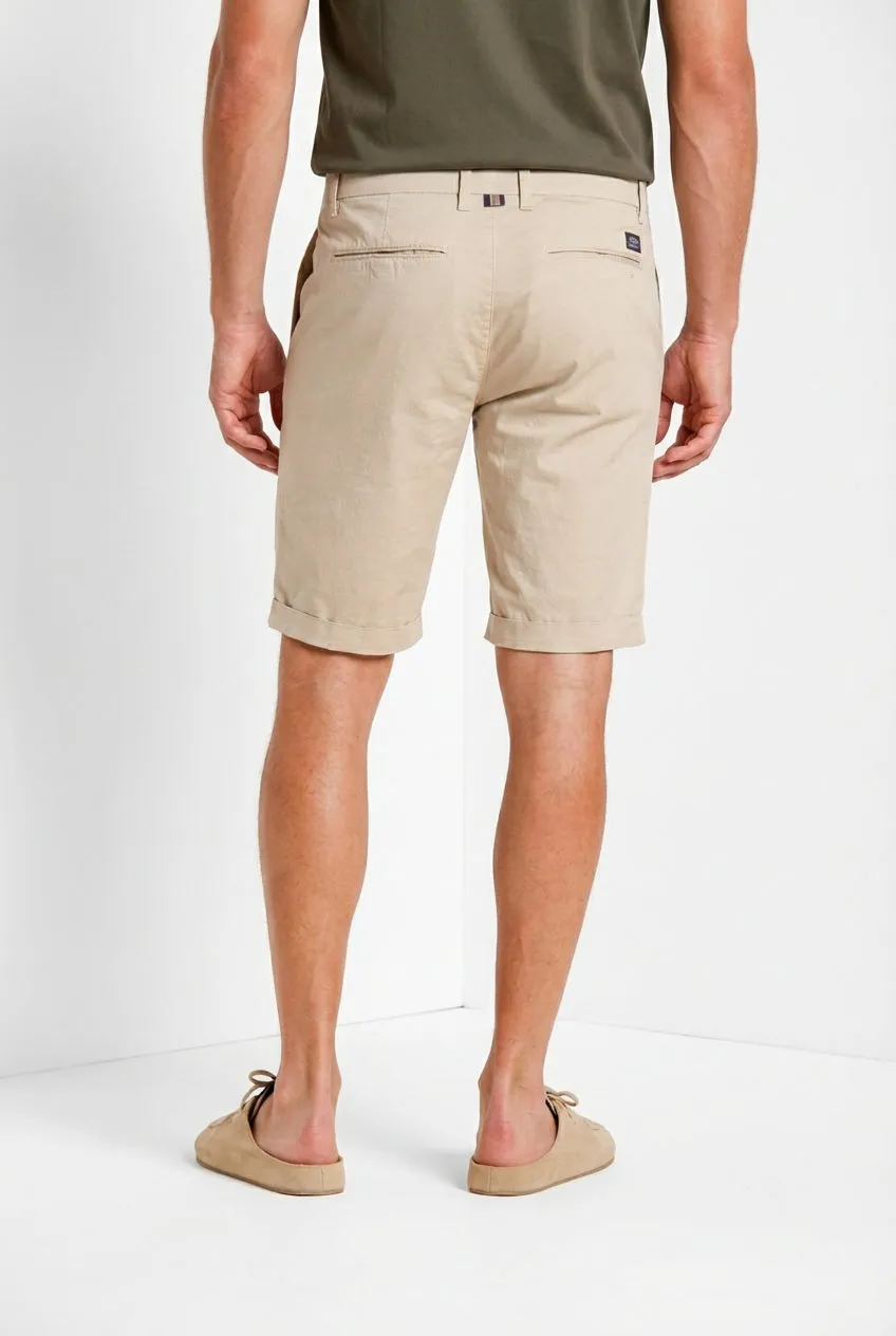 Mason's London chino shorts regular lysebeige stretch
