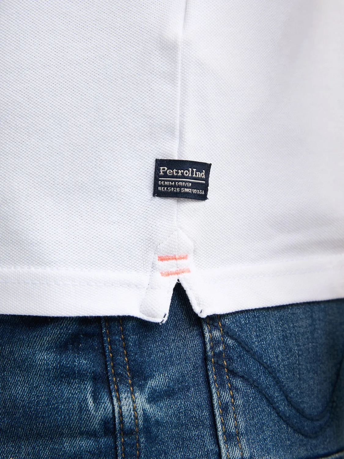 Petrol Industries Wave polo klassisk bomuld stretch