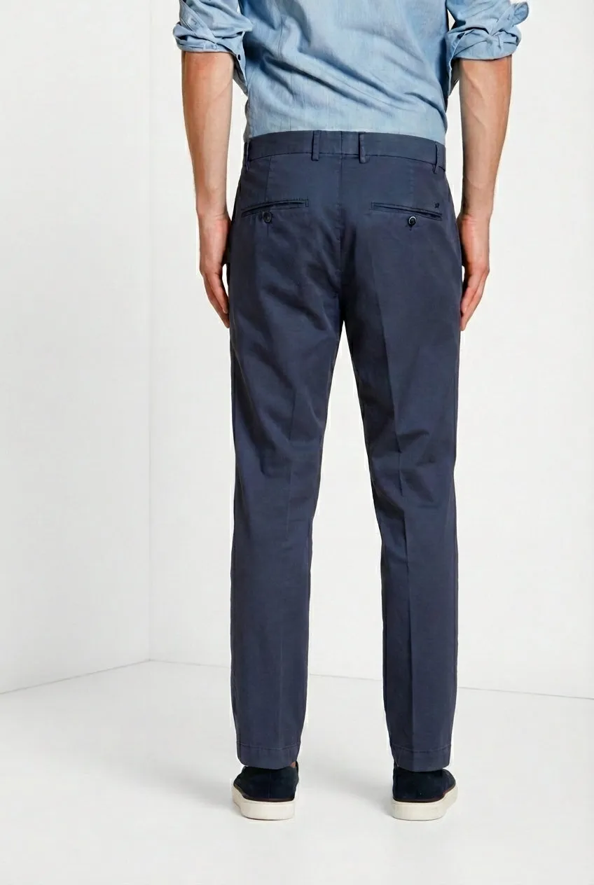 Mason's Milano chinos navy extra slim