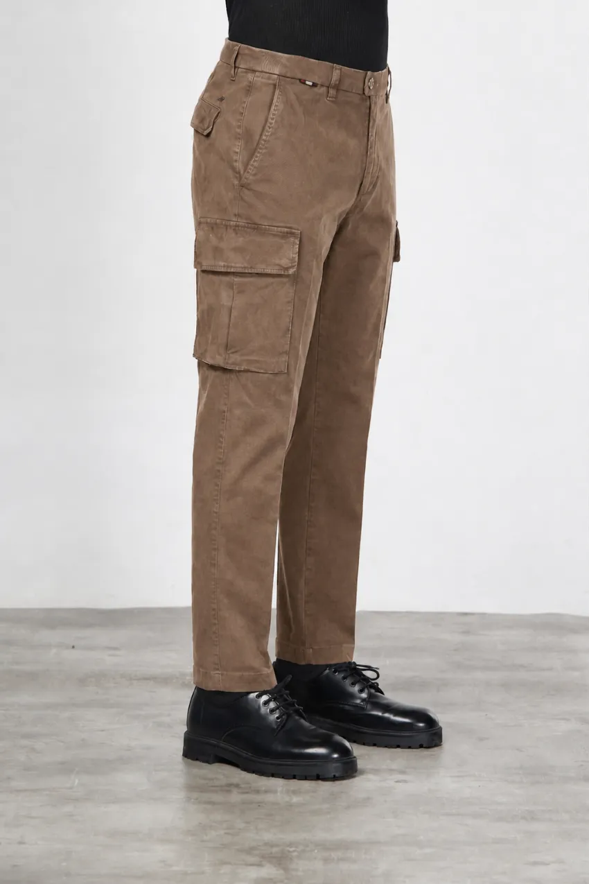 Mason's Chile cargo bukser kakao carrot fit