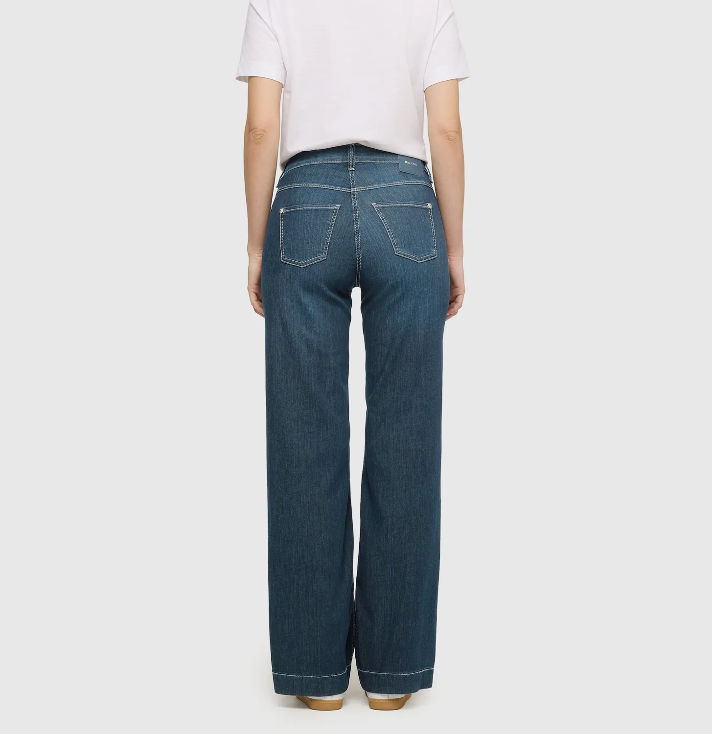 MAC Dream Wide 5441-90-0351L jeans mørkeblå wide