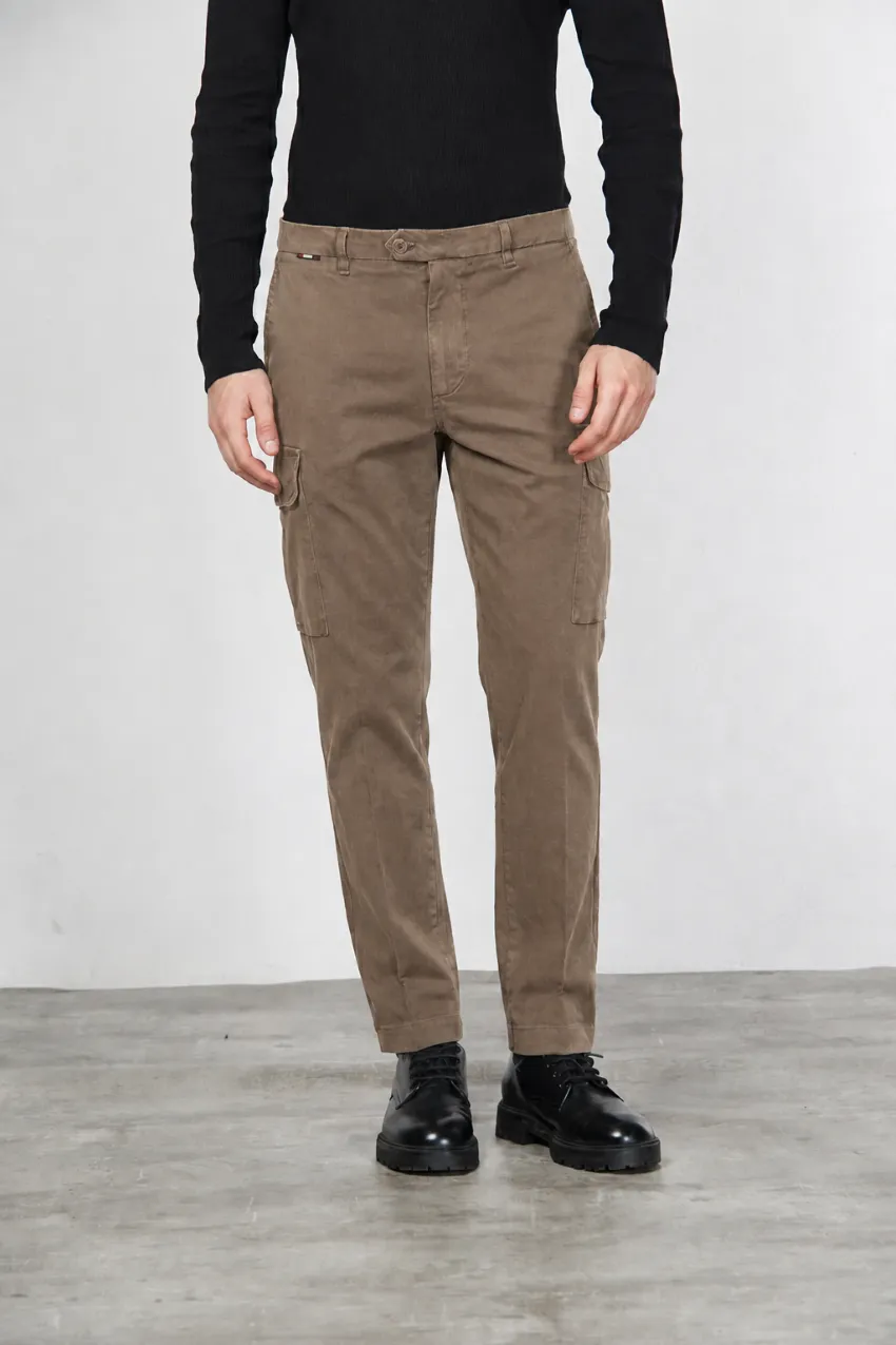 Mason's Chile cargo bukser kakao carrot fit