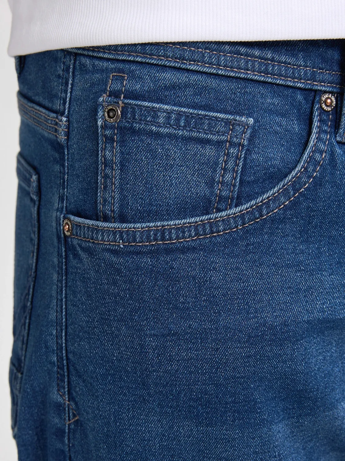 Petrol Industries Tallis Palmfront tapered jeans stretch