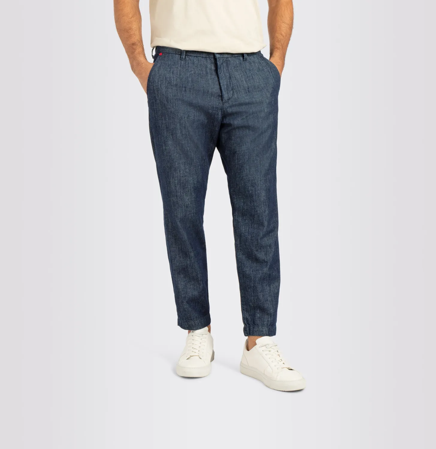 MAC Dean tapered jeans mørkeblå stretch