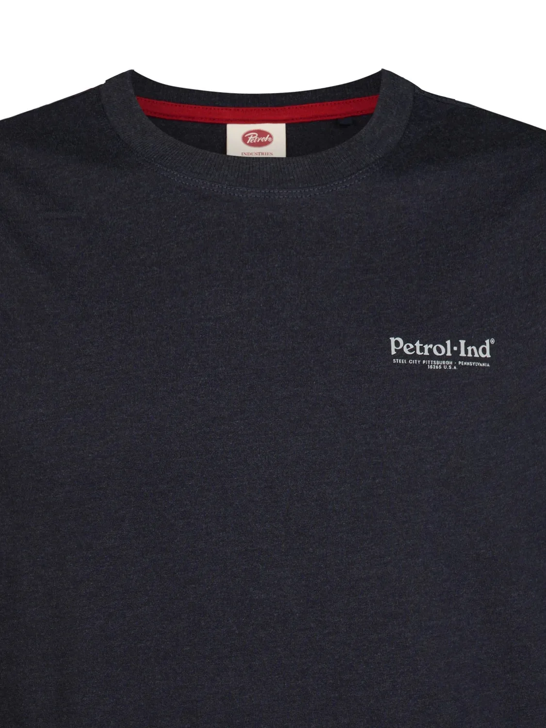 Petrol Industries Porter langærmet t-shirt brystprint