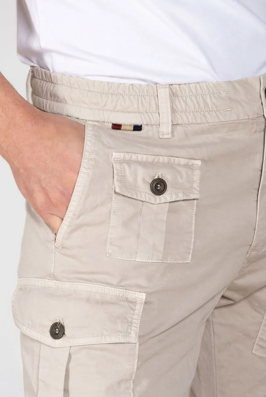 Mason's George Coolpocket cargojogger carrot beige stretch