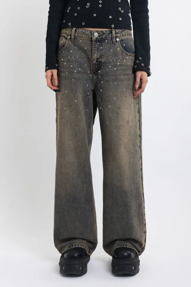 THE RAGGED PRIEST Shrapnel Dirty Wash baggy jeans nitter