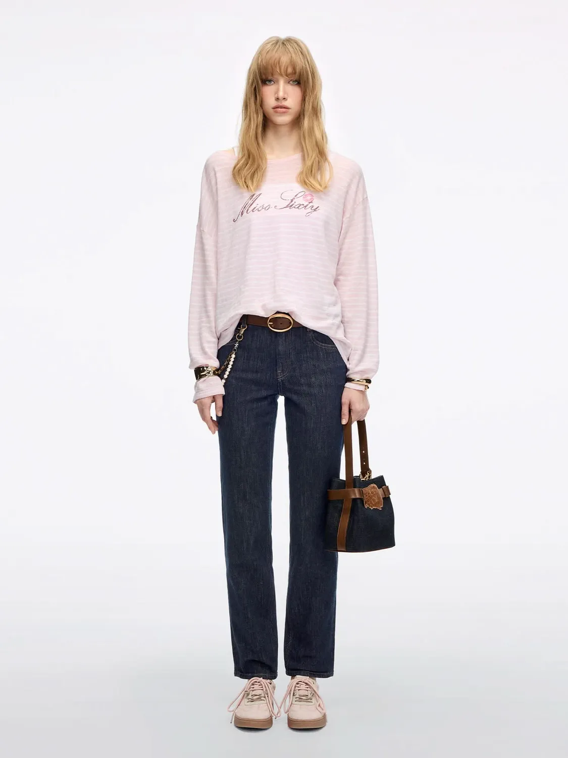 Miss Sixty Emma skinny jeans mørkeblå stretch