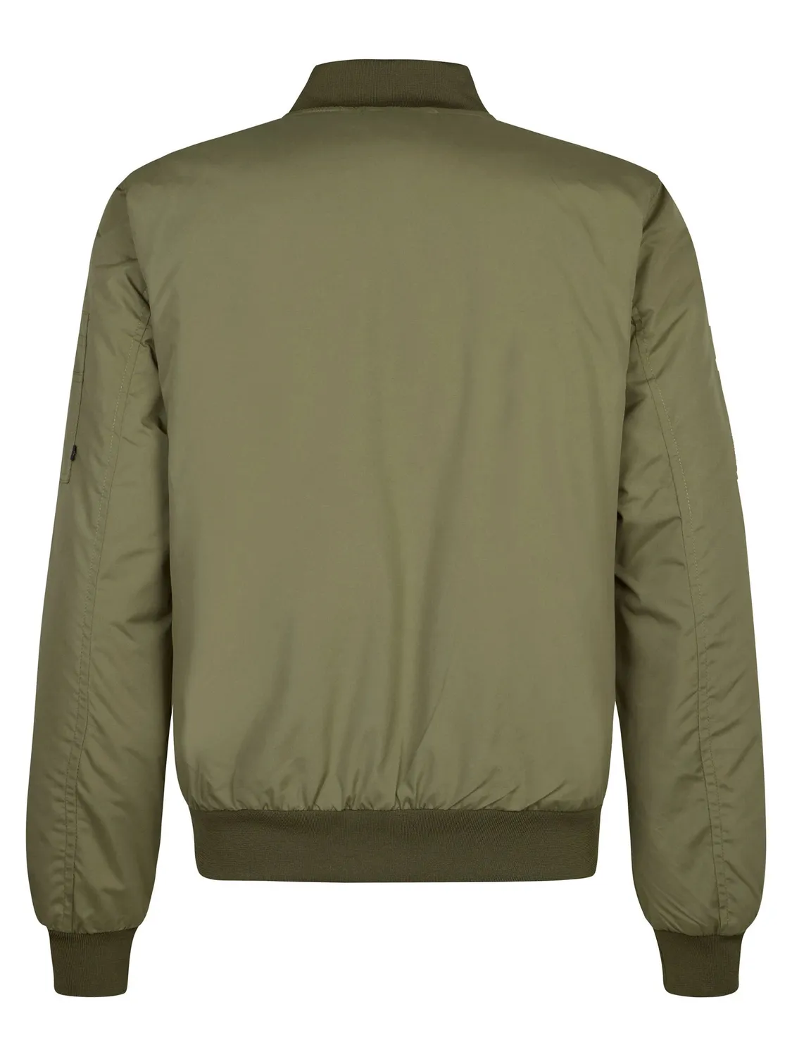 Petrol Industries Travel bomberjakke sort polyester ribkant