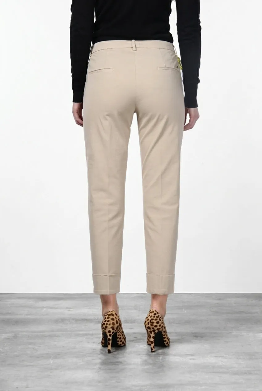 Mason's New York Carrot chinos mælkehvid bomuld