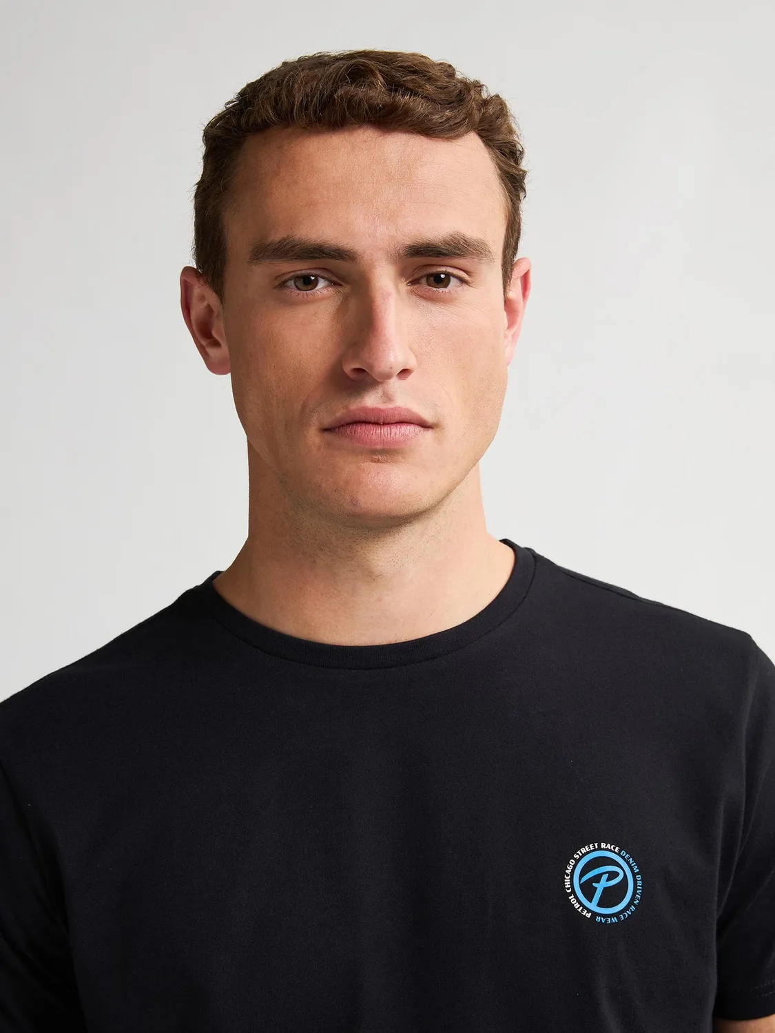 Petrol Industries Gillette t-shirt backprint sort