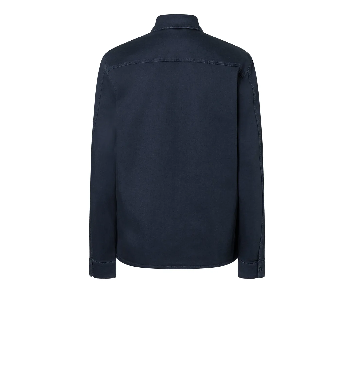 MAC Overshirt 0201 denimskjorte mørkeblå stretch